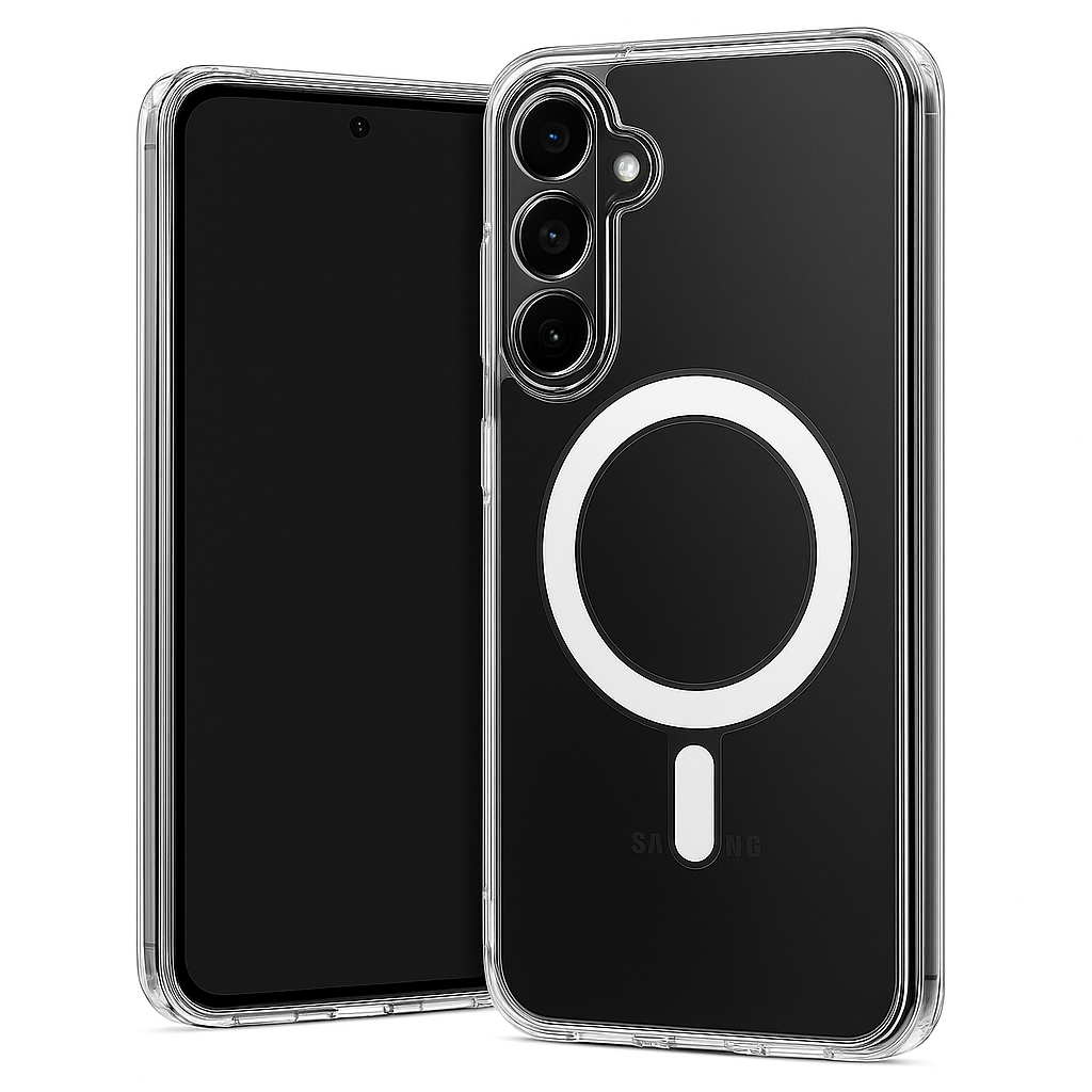 Coque Transparente avec magsafe - Compatible Samsung Galaxy Série S