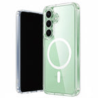 Coque Transparente avec magsafe - Compatible Samsung Galaxy Série S