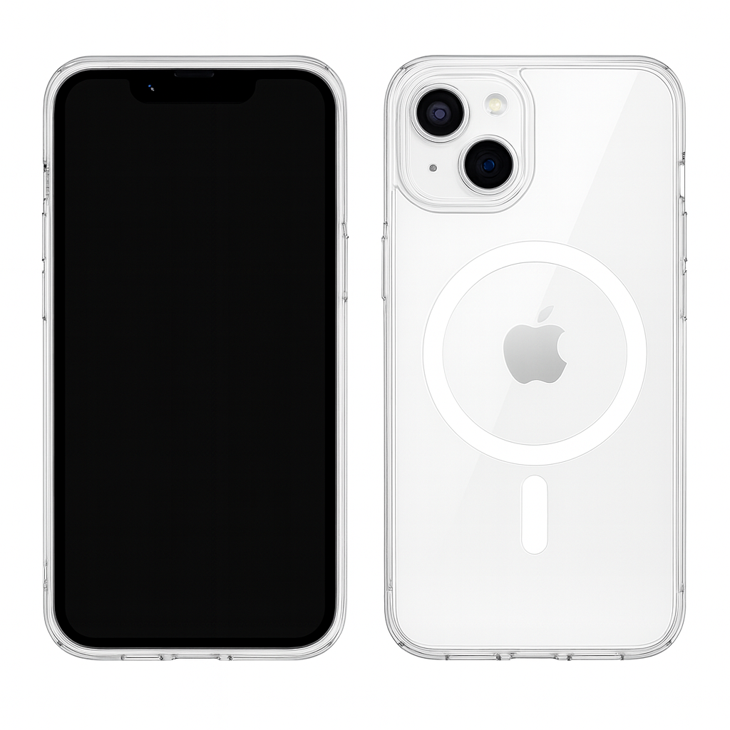 Coque transparente avec MagSafe - Compatible iPhone