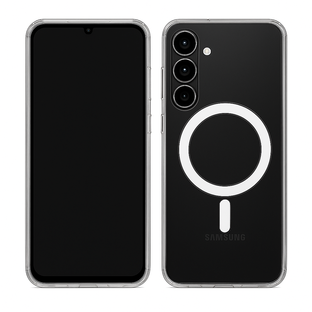 Coque Transparente avec magsafe - Compatible Samsung Galaxy Série S