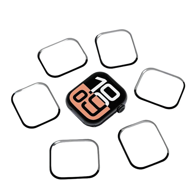 Verre Trempé 9D Apple Watch – pack de 3/5 protection d'écran