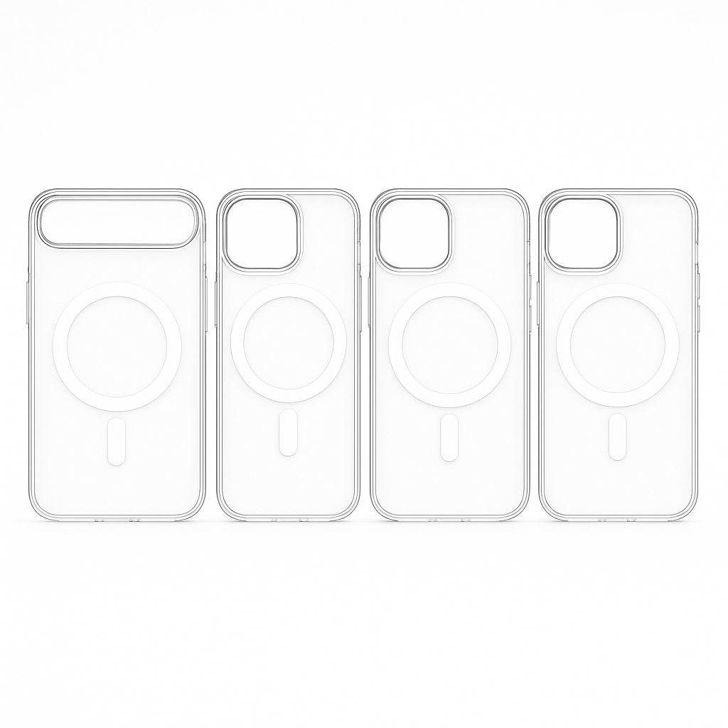 Coque transparente avec MagSafe - Compatible iPhone