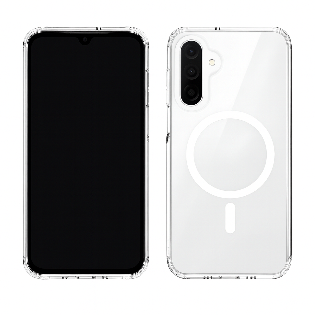 Coque transparente avec MagSafe - Compatible Samsung Galaxy Serie A